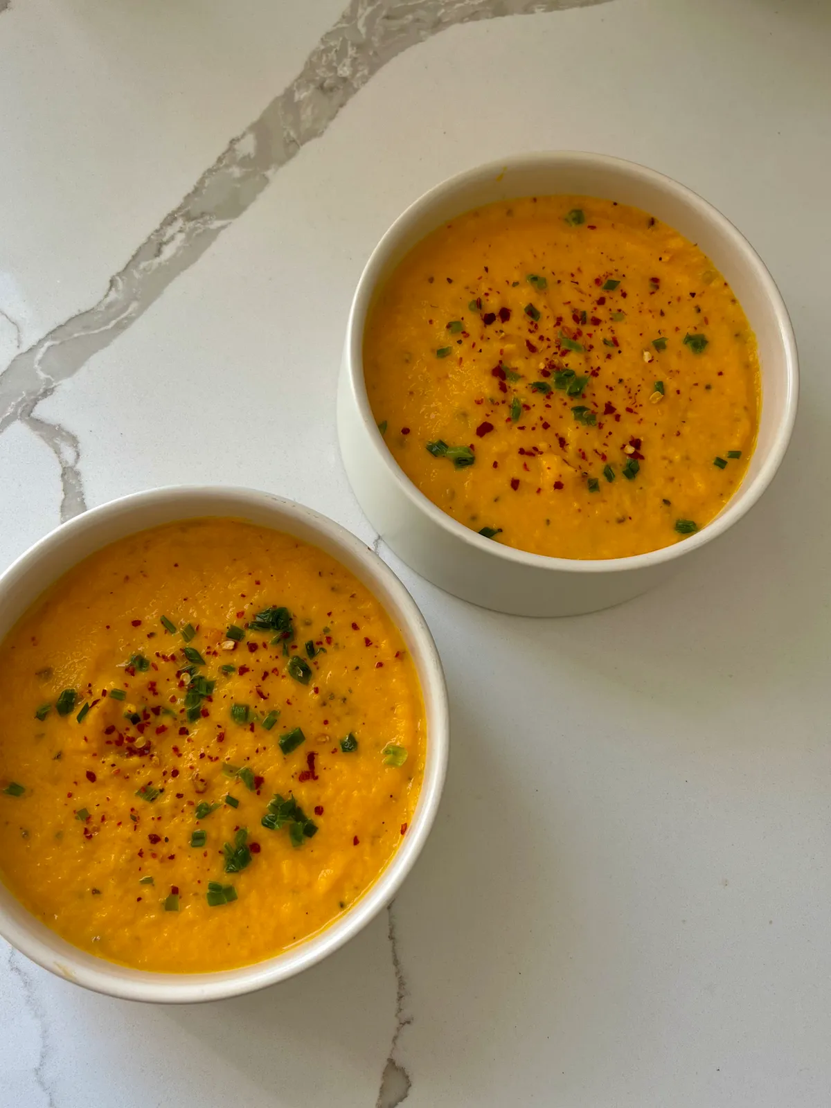 Kürbis-Karotten Suppe