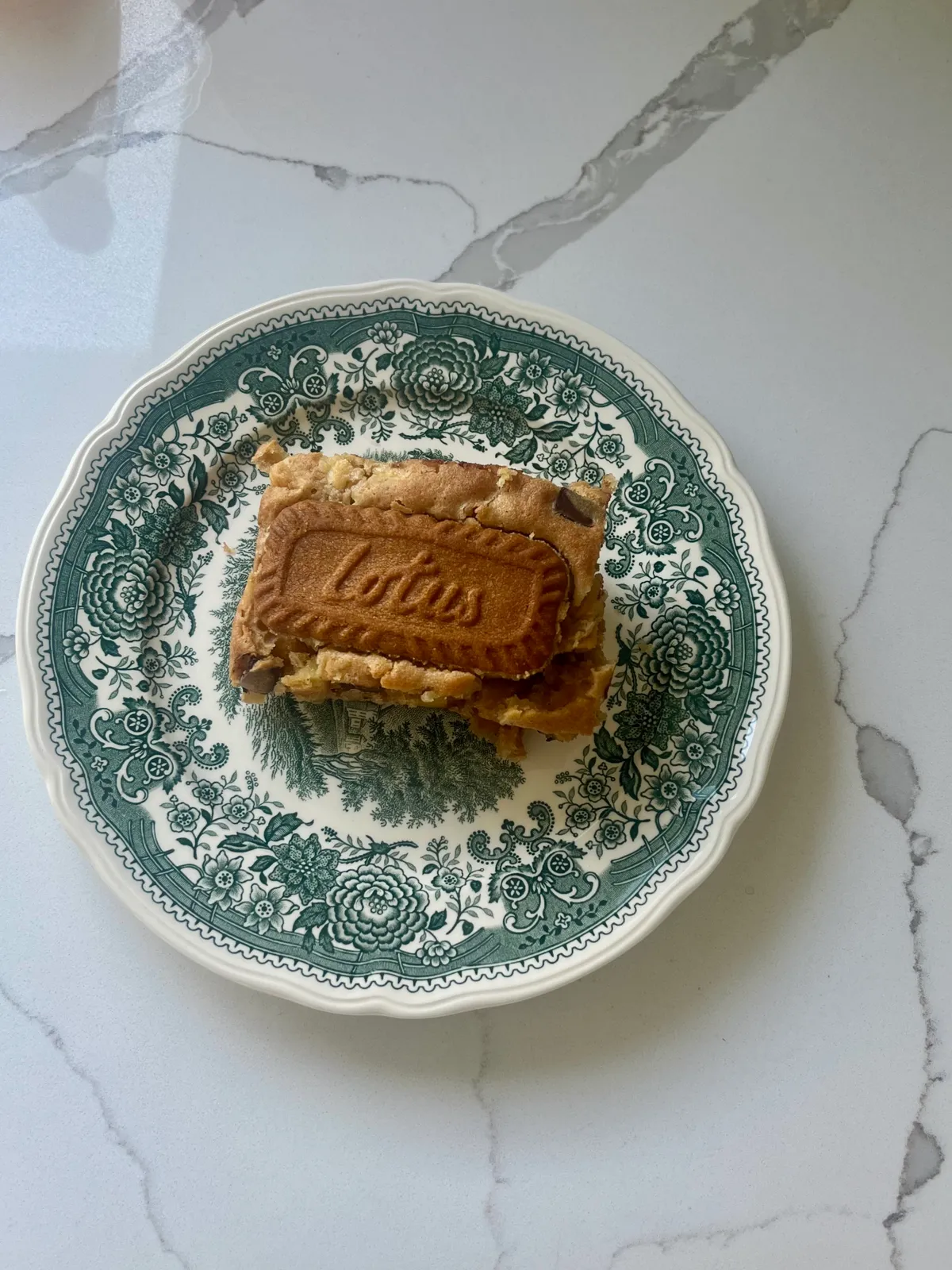 Biscoff Apfel Blondies